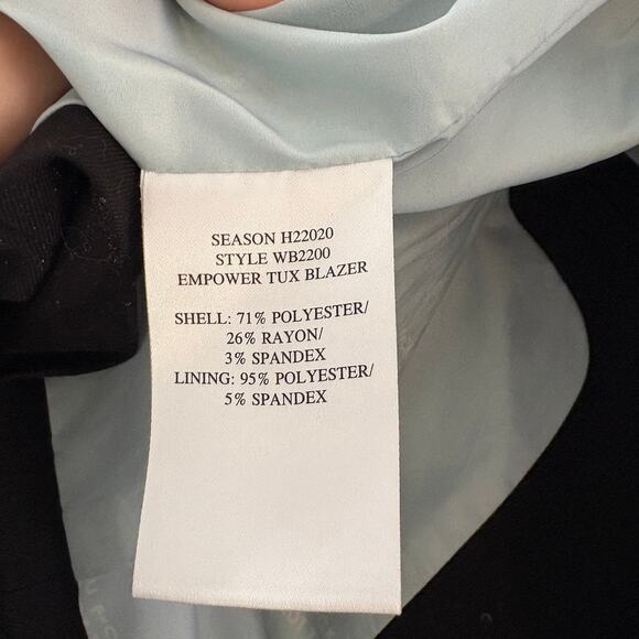 Wildfang The Empower Tux Blazer in Black Sz S - Picture 5 of 10